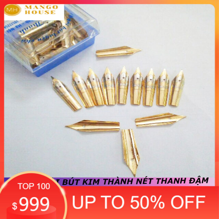 Set 5 Ngòi bút máy luyện viết chữ đẹp Kim Thành chính hãng- Tạo ...