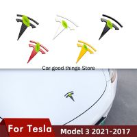 สติ๊กเกอร์สัญลักษณ์ Model3 Heenvn สำหรับเทสลารุ่น3,อุปกรณ์เสริม2021คาร์บอนไฟเบอร์ Y 2022สามชิ้น