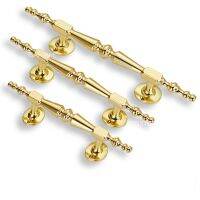 Bright Golden Furniture Hardware Drawer Pull Kitchen Accessories Solid Brass Cabinet Knobs French Luxury Cupboard Handles