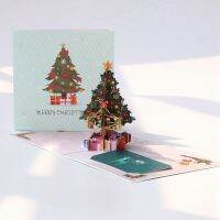 3D Pop UP Santa Cards Marry Christmas Greeting Cards Party Invitations Gifts New Year Greeting Card Anniversary Gifts Postcard