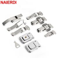 Caryfp NAIERDI 6PCS Hasp Cabinet Boxes Latch Catch Toggle Sliding Door Window Hardware Lock