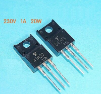 2 PCS 2SC4793 + 2SA1837 or C4793 + A1837 230V 1A TO220F NPN/PNP Power Transister ทรานซิสเตอร์เครื่องขยายเสียง