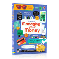 Usborne managing your money guide for young people and children English original education usborn skill improvement series: learn the Encyclopedia of financial intelligence, financial intelligence enlightenment course for children aged 6 ~ 12