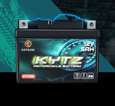 Katzuni(แคทซูนิ) 12V 5Ah แบตเตอรี่มอเตอร์ไซค์ เวฟ MSX,CLICKi,SCOOPYi,WAVE110i,WAVE125,FINO. BATTERY รหัส KYTZ5S