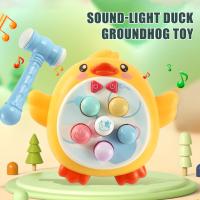 Electric Whack A Mole Game Toy with Sound Light Parent-child Interactive Pounding Toy Funny Kids Knock Toy for Toddlers Early Educational Toys