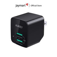 อะแดปเตอร์ AUKEY 12W Universal Dual Port AiPower Mini Portable Travel U32(ของแท้)By Jaymart