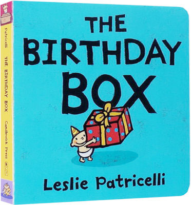 The birthday box a dirty hair child famous Leslie Patricelli enlightenment paperboard Book Childrens behavior habits and etiquette training