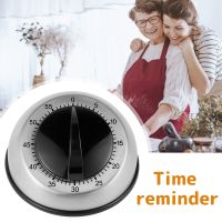 Stainless Steel Mechanical Kitchen Timer Wind up 60 Minutes Time Reminder Countdown Loud Ring Alarm for Kitchen Accessories