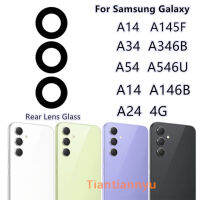 3ชิ้น1เซ็ตสำหรับ S Amsung G Alaxy A54 A546 A14 A145F 5กรัม A146B 4กรัม A346B กลับกล้องเลนส์แก้วเปลี่ยนด้วยสติกเกอร์