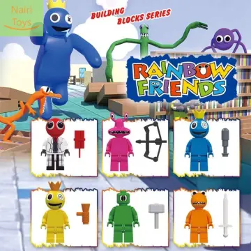 7pcs Roblox Rainbow Friends Building BLocks Set Mini Action