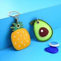 Creative Access Control Card Sleeve Keyring Key Holders Keychain Delicate ID Protection Cover IC Elevator Bus Card Bag Pendant Card Holders