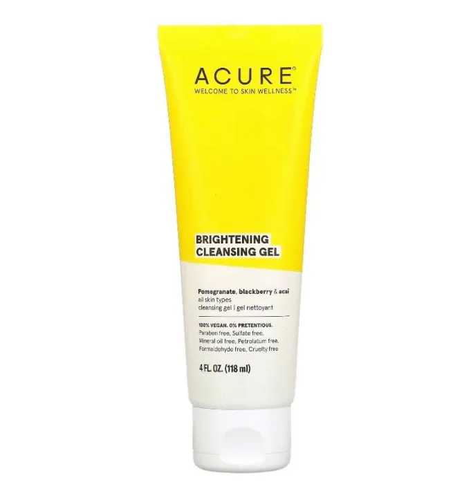 Acure Brightening Cleansing Gel 4 Fl Oz 118 Ml Lazada Ph