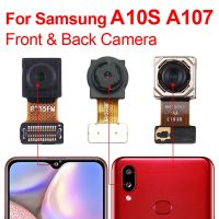 ต้นฉบับ Samsung A10S กล้องด้านหลังด้านหน้าสําหรับ Samsung Galaxy A10S A107 โมดูลกล้องหันหน้าไปทางหลักส่วนเปลี่ยนสายเคเบิลแบบยืดหยุ่น