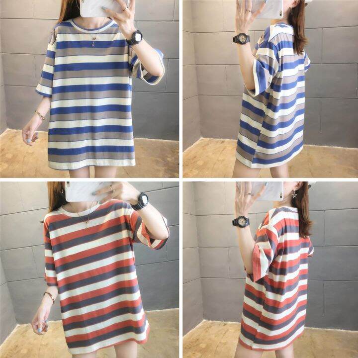 nr111-พร้อมส่ง-chayo-เสื้อยืดหลวมแขนสั้นคู่รัก-oversize-แฟชั่นเกาหลี-ใส่สบาย-ราคาถูก