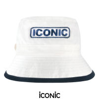 iCONiC PROCAFFEINATING HAT #2524 หมวก สีขาว ผ้าแคนวาส ปักลาย หมวกผ้า หมวกปีกกว้าง หมวกชายทะเล หมวกแฟชั่น หมวกผญ