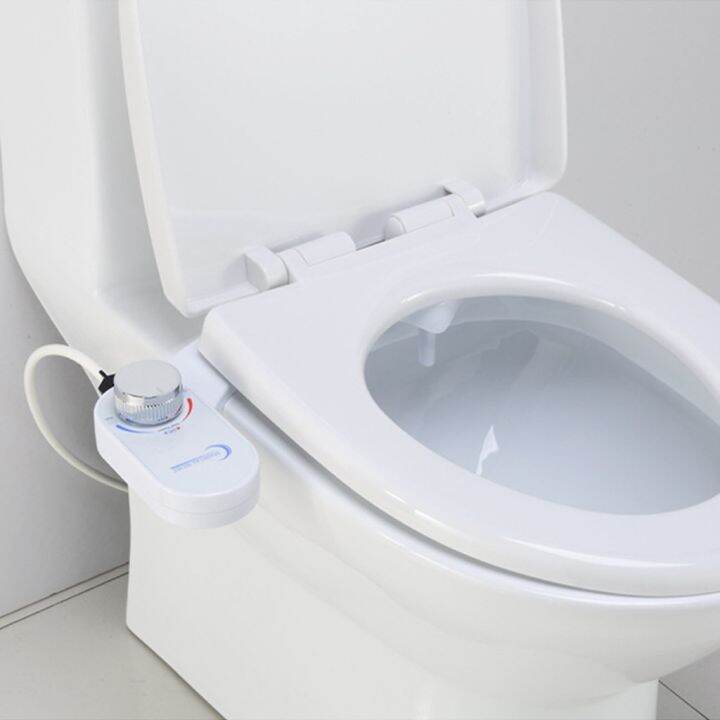 ใหม่ Bidet Fresh Water Spray Mechanical Bidet Toilet Seat Attachment