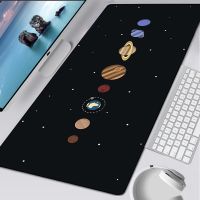 Sci Fi Solar System Large Gaming Mouse Pad Computer Mousepad Gamer Mouse Mat Laptop Mausepad Mouse Carpet Keyboard Mat D