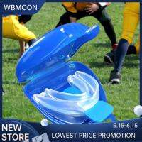 WBMOON เสื้อออกกำลังกายน้ำหนักเบาผ้าปิดปากอ่อนพร้อมกล่องอุปกรณ์ป้องกันฟันสำหรับ