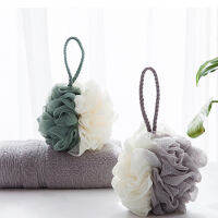 [COD] สองสีจับคู่ Super Soft Bath ดอกไม้ขนาดใหญ่ Rub Back Bath Ball ทนทาน Bath Ball Bath Back Bath Flower