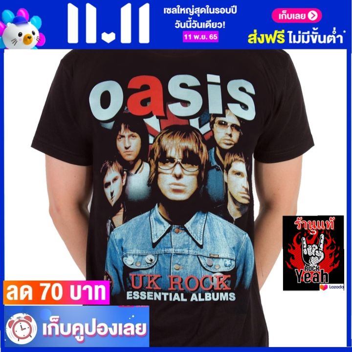 เสื้อวง-oasis-เสื้อวินเทจ-ผ้าร้อยแท้-โอเอซิส-ไซส์ยุโรป-rdm136