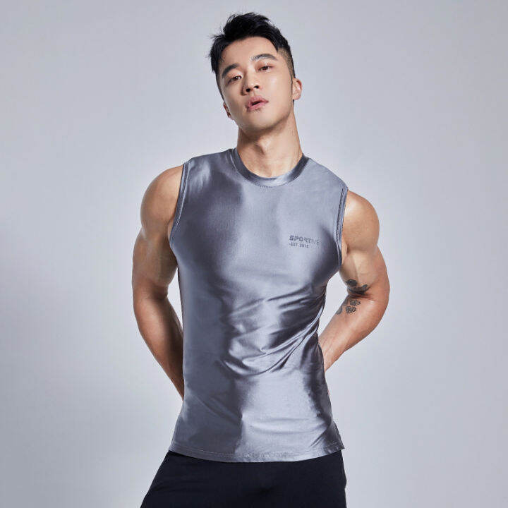 omg-future-technology-cool-feeling-ice-silk-tight-stretch-sleeveless-fitness-clothes-mens-training-sports-vest-running-summer