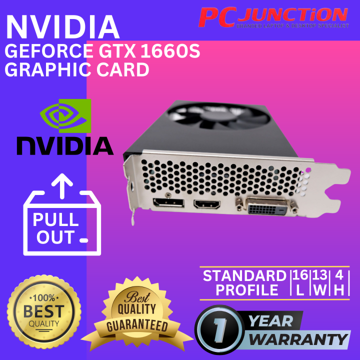 {{READY STOCK}} NVIDIA GEFORCE GTX 1660S GRAPHIC CARDS PULL OUT Lazada