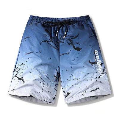 LDF clothing กางเกงขาสั้นผู้ชาย Summer Casual Shorts น้ำหนักเบา ระบายอากาศ (ทรงหลวม พิมพ์ลายแฟชั่น) รุ่น NK38