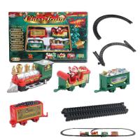 Train Track Toy Mini Train With Lights And Sound Creator Expert Winter Holiday Train Tracks Toys Christmas Birthday Gifts For Bo