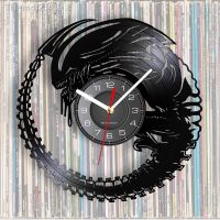 ✌✶ Wall Extra-terrestrial Decoration Lovers Sci-fi Alien Silent Clocks Vinyl