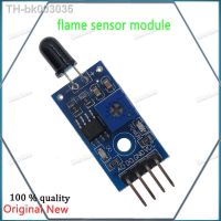 ☑❉▩ 1pcs/lot! Flame Detection Sensor Module LM393 4 Pin IR Fire Detector Infrared Receiver Module for arduino Diy Kit