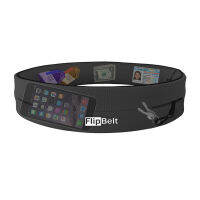 FlipBelt Classic / Carbon - กระเป๋าวิ่ง ไม่เด้ง เก็บของได้รอบเอว ใส่ขวดน้ำได้