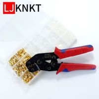 SN-48B wire jaw terminals sets cold-pressed assorted para fio combination plug spring boxed connector cross crimping hand tool Electrical Circuitry  P