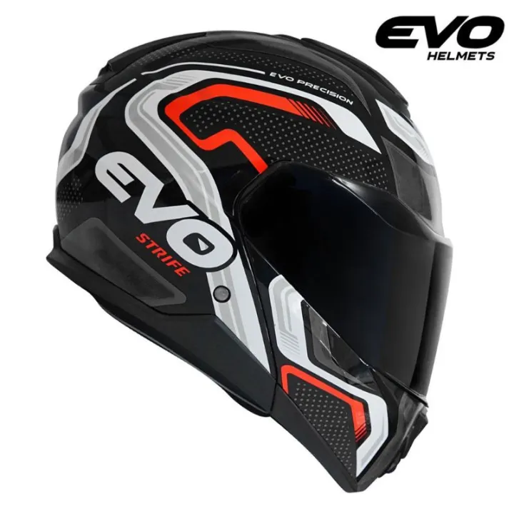 evo helmet modular dual visor