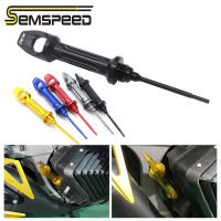 SEMSPEED สำหรับ Honda PCX160 PCX125 2021-2022 2023 ระดับน้ำมันเครื่องยนต์มอเตอร์ไซค์เกจวัดปลั๊ก