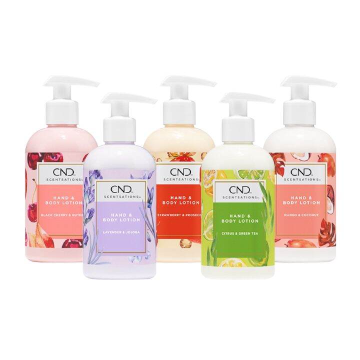 cnd-scentsation-โลชั่นบำรุงผิวสำหรับผิวขาดน้ำ-เพื่อผิวนุ่ม-ชุ่มชื่น-กลิ่นหอมติดทนนาน-นำเข้าจากอเมริกา