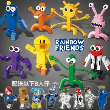 Rainbow Friends Monster Assembling Building Blocks MOC Toy Model Game(Orange)  : : Toys & Games