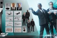 6 inch 1/12 Action Figures for MEZCO SHF PCTOYS PC022 Agent J/K man in black