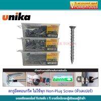 Unika สกรูยึดคอนกรีต ไม่ใช้พุก Non-Plug Screw (หัวเตเปอร์) คลิ๊กเลือกด้านใน