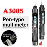 ANENG A3005 Digital Multimeter Pen Type 4000 Counts Professional Meter Non-Contact Auto AC/DC Voltage Ohm Diode Tester Meter Electrical Trade Tools Te