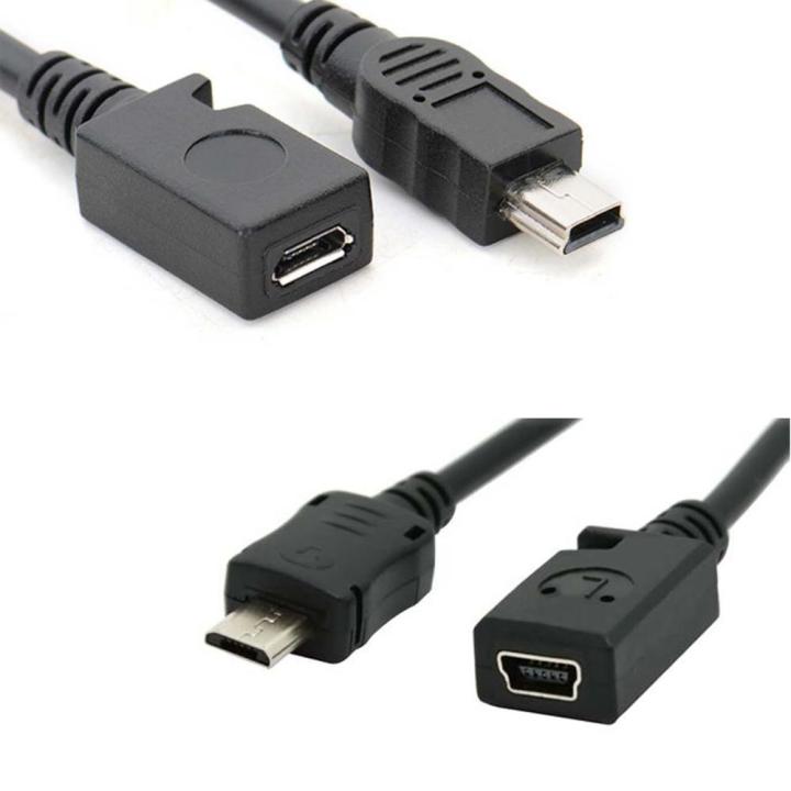 mini-usb-male-to-micro-usb-b-female-data-charger-cable-adapter-converter-charger-data-cable