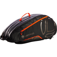 กระเป๋าเทนนิส รุ่น 530 L (สีดำ/ส้ม) Artengo - Tennis Bag 530 L - Black/Orange กระเป๋า เทนนิส