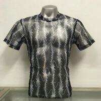 เสื้อตาข่ายพิมพ์ลายtattoo