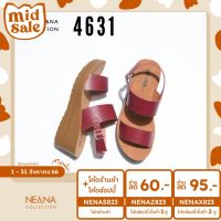 ✸ รองเท้าเเฟชั่นผู้หญิงเเบบเเตะส้นสูงรัดส้นเท้า No. 4631 NE NA Collection Shoes