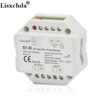 ﹍ New S1-B AC110v 220V 240V AC Triac RF Dimmer Output 100-240VAC 1A 240W Push Dimmer Switch