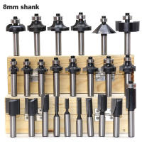 1Pc 8Mm Shank Dovetail Milling Cutters สำหรับงานไม้เครื่องมือแม่แบบ Trim บานพับ Mortising ไม้ Router Bit