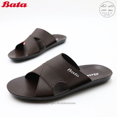 BATA บาจา รองเท้าแตะผู้ชาย แบบสวม ไซส์ 5-10 (รุ่น 861-4103 ,861-6103)