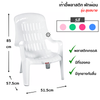 เก้าอี้พลาสติกพักผ่อน สุขสบาย เกรดA เก้าอี้พลาสติกสุขสบาย เก้าอี้สุขสบาย เก้าอี้พลาสติก เก้าอี้