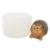 【 SALE】3D สัตว์การ์ตูน Hedgehog ซิลิโคนแม่พิมพ์เทียนหอมทำอุปกรณ์ DIY คริสตัลอีพ็อกซี่ปูนปลาสเตอร์แม่พิมพ์