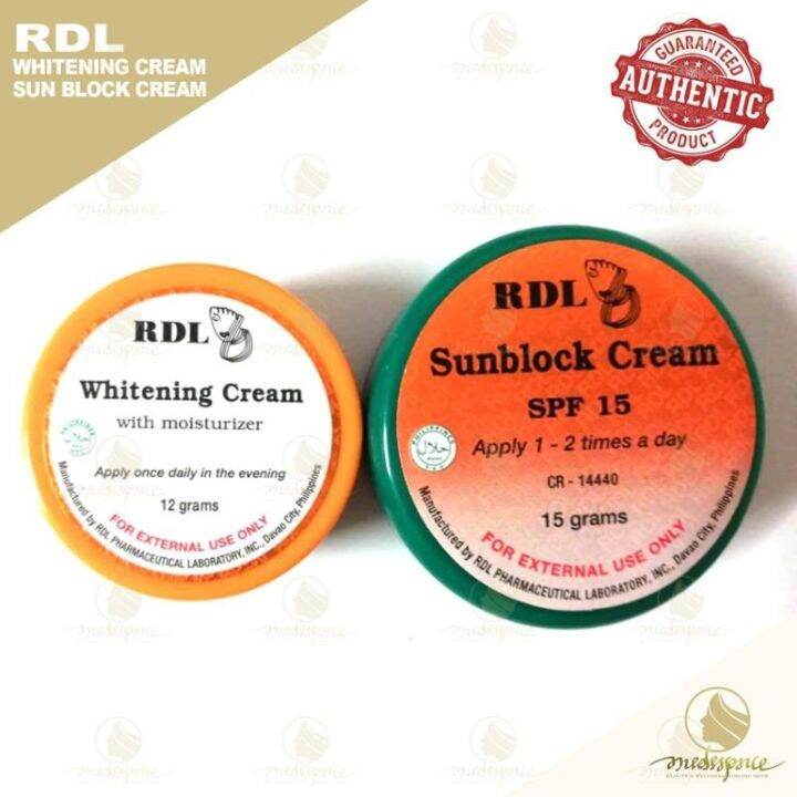 [AUTHENTIC] RDL SPF 15 Sunblock / Whitening Cream Lazada PH