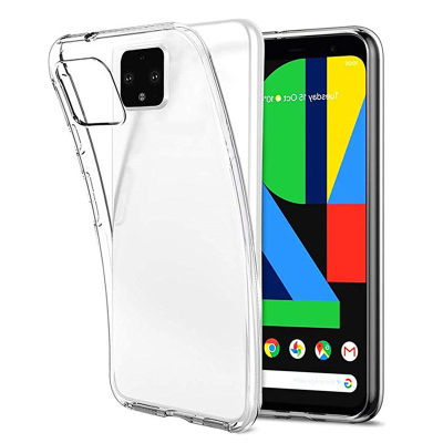 Clear กรณี TPU นุ่มสำหรับ Google Pixel 3 3A XL 3XL Pixel 4 4A 4XL Pixel 5 5XL 5A Pixel 6 6A 6Pro Pixel 7 7Pro ซิลิโคนโทรศัพท์กรณี